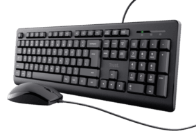 Combo Teclado Trust Usb Tkm250-B2b