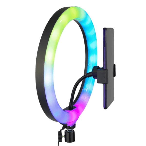 Aro De Luz 26 Cms Rgb + Tripode 2.1mtrs - Imagen 2