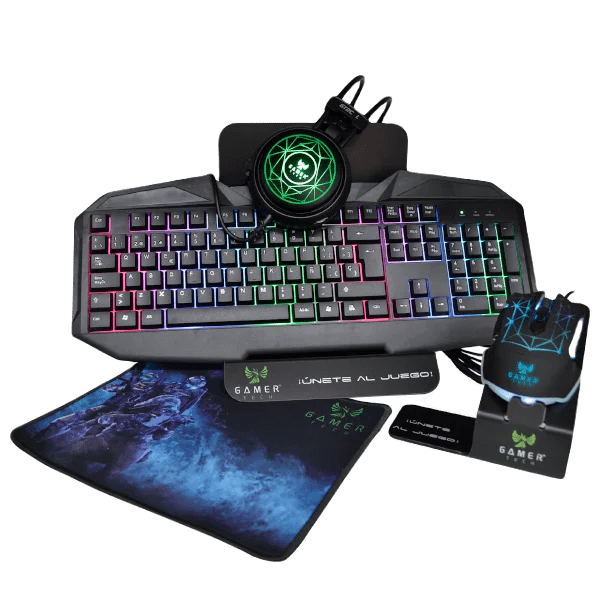 Combo Gamer Tech Gt2c 4 En 1