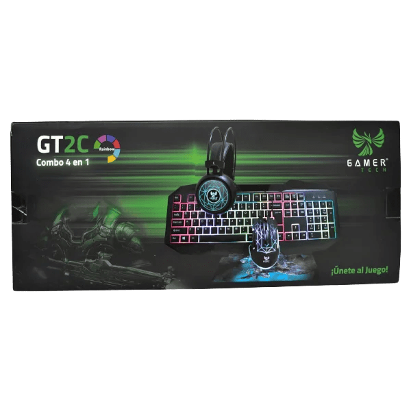 Combo Gamer Tech Gt2c 4 En 1 - Imagen 2