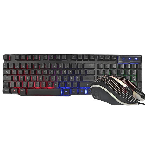 Teclado gamer y mouse gamer outlet