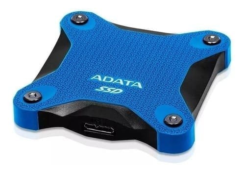 Disco Sólido Ssd Externo Adata Asd600q-240gu31 240gb Azul - Imagen 2