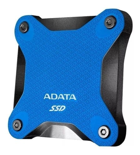 Disco Sólido Ssd Externo Adata Asd600q-240gu31 240gb Azul - Imagen 3