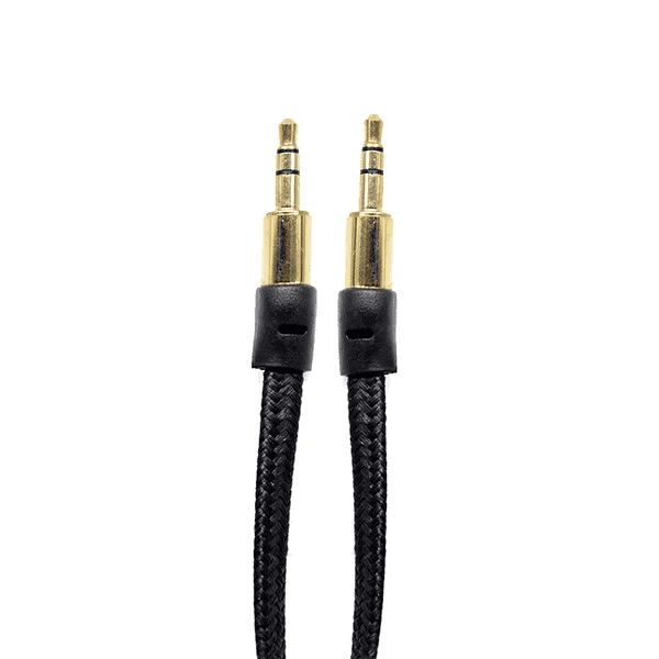 Cable De Audio 1x1 Cordón De Tela - Imagen 2