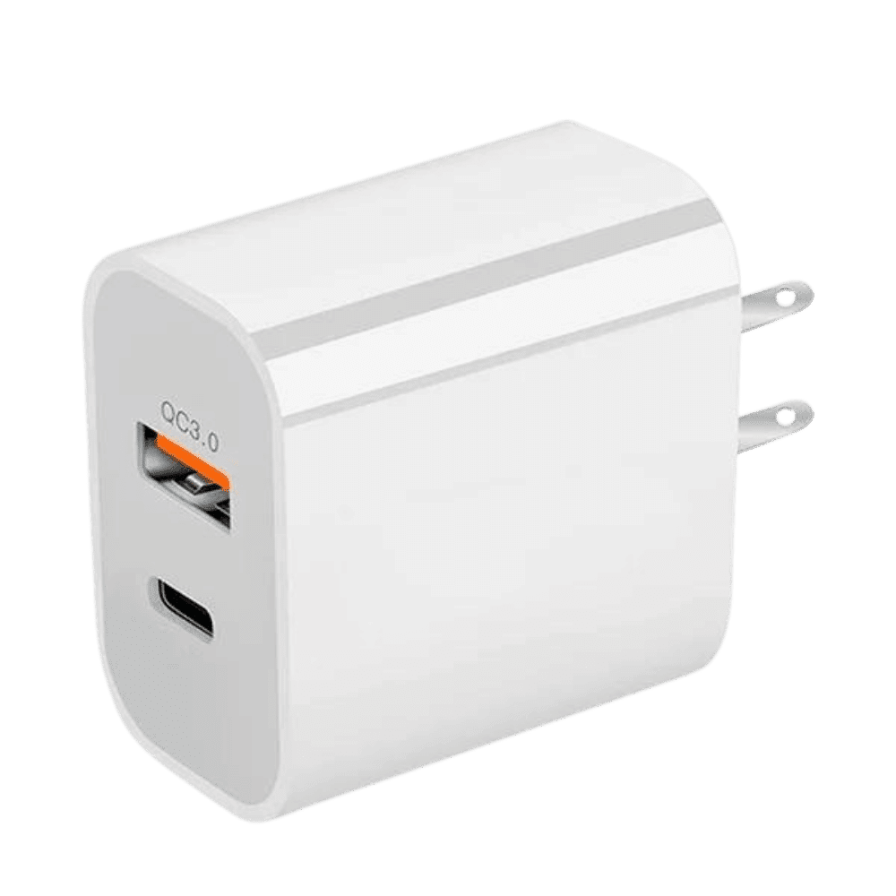 Convertidor Usb Y Tipo C D Pared 20w Qc Lh01