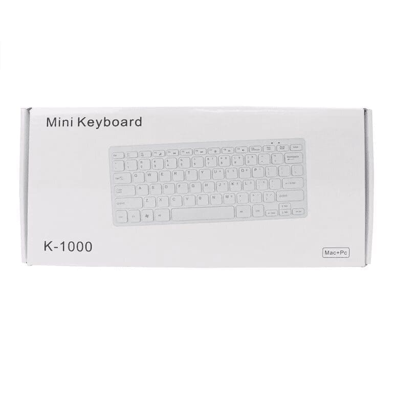 Teclado Slim Cable Usb K1000 - Imagen 3