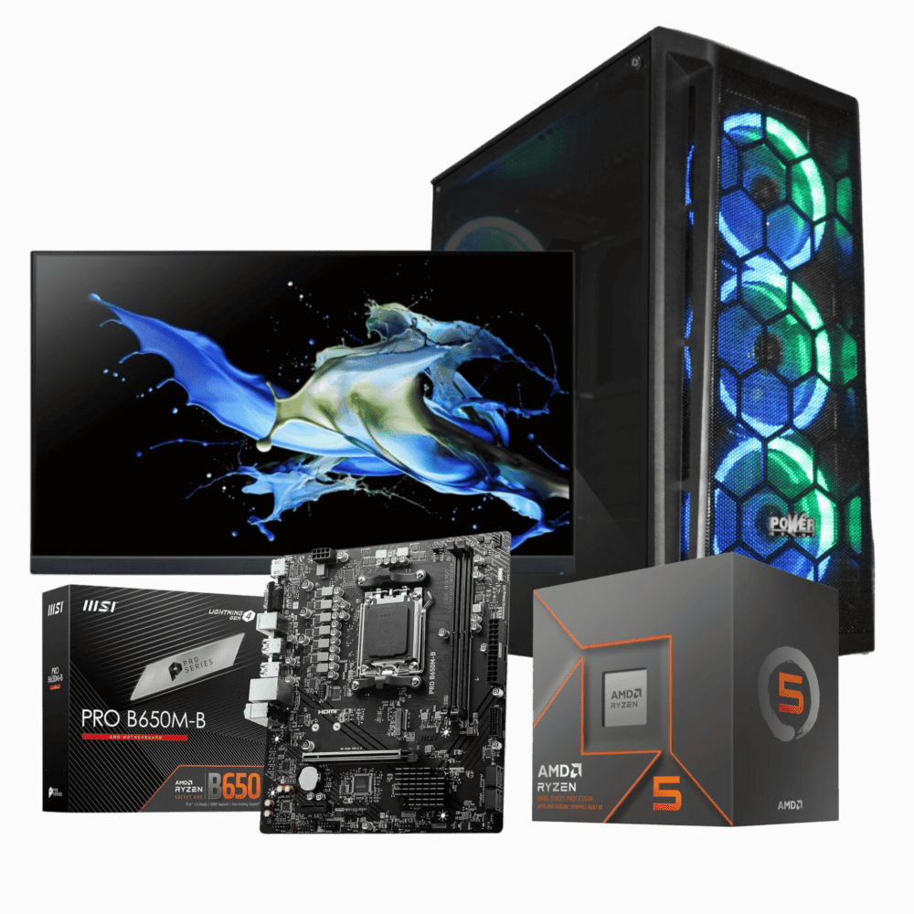 Cpu Power Group R85162SM: Ryzen 5 8500G+ 32GB + SSD 512GB