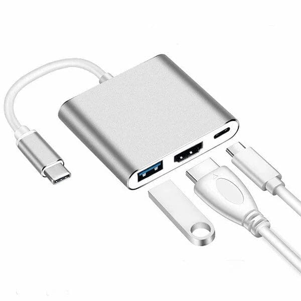 Cable Adaptador Tipo C 3 En 1 Lh003