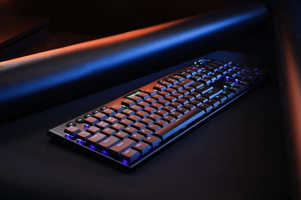 Teclado Inalambrico Gamer Redragon Horus Fs K618 Rgb Switch Rojo - Imagen 3