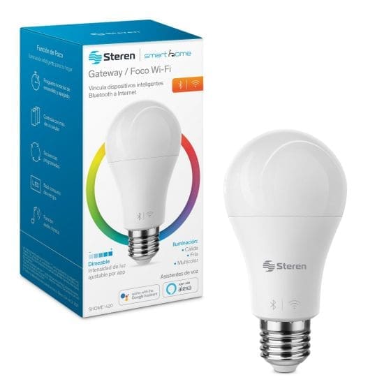 Bombillo Wi-Fi Con Función De Foco Led Rgb+W Multicolor De 9 W - Imagen 3