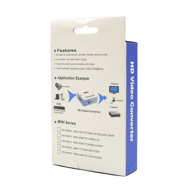 Caja Convertidora Hdmi A Rca - Imagen 3