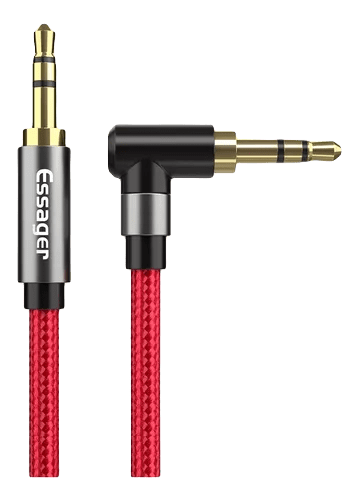 Cable 3.5mm 1mtr 90 Grados Lh077