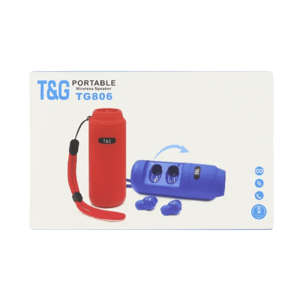 Speaker Bluetooth 2 En 1 Tws Tg806 - Imagen 8