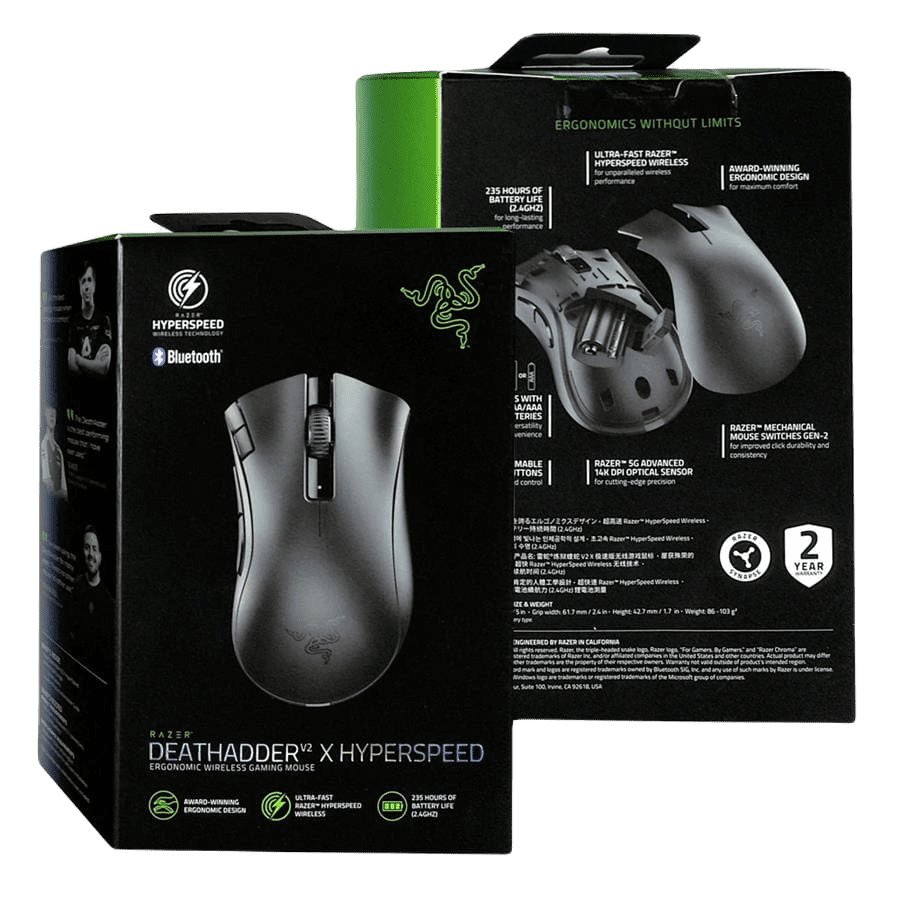 Mouse Gamer Razer Deathadder V2 X Hyperspeed - Imagen 3