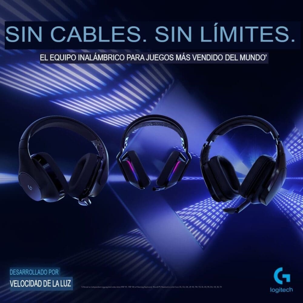 Diadema Gamer Logitech G733 Inalambrico - Imagen 3