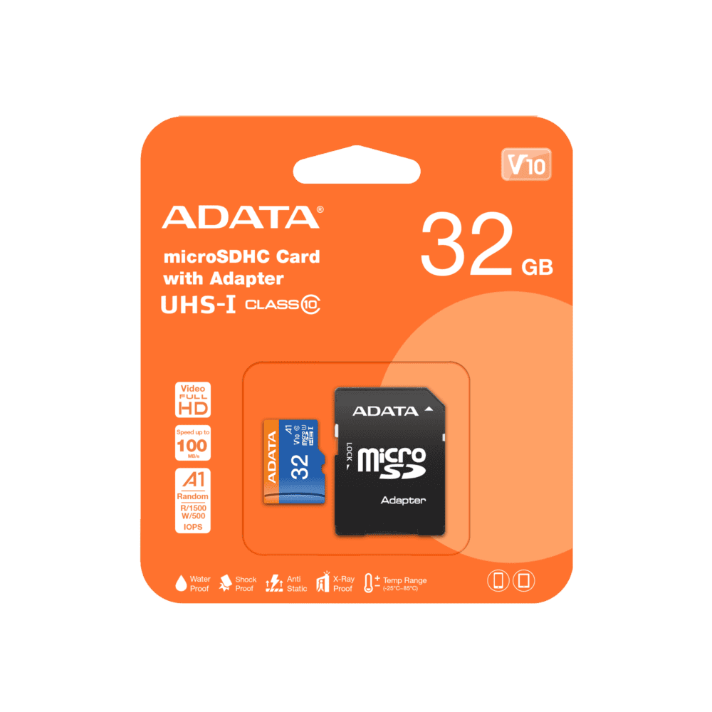 Adata Memoria Micro Sd Con Adaptador Sd Class 10 A1 - Imagen 3