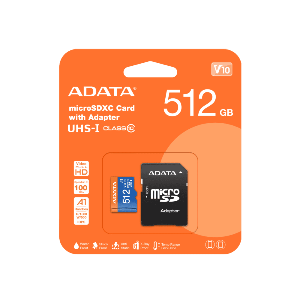 Adata Memoria Micro Sd Con Adaptador Sd Class 10 A1 - Imagen 7