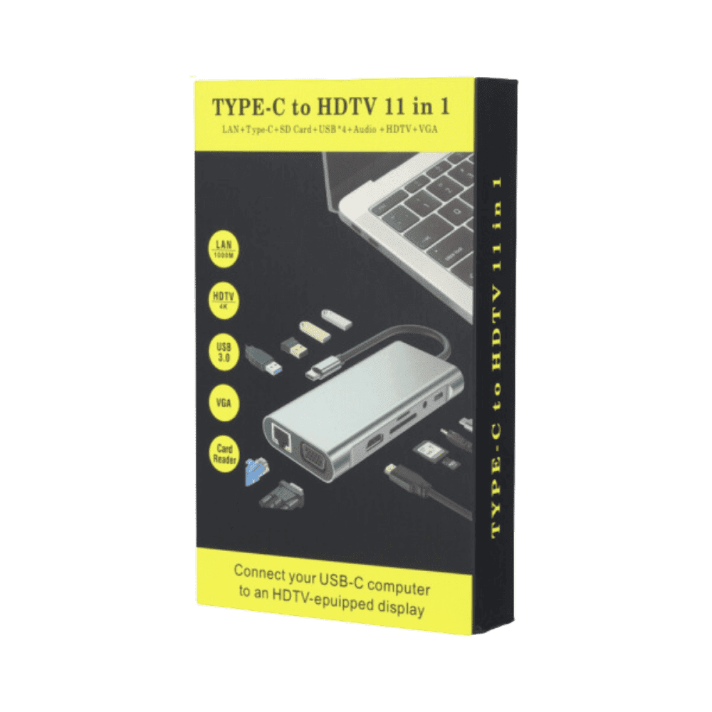 Hub Usb Tipo C 11 En 1 Hdtv - Imagen 2