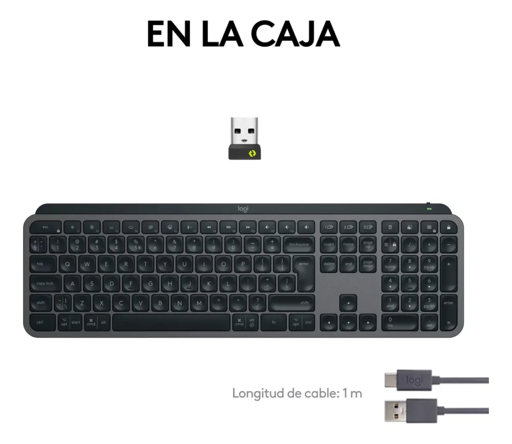 Teclado Inalámbrico Iluminado Avanzado Logitech Mx Keys S - Imagen 8