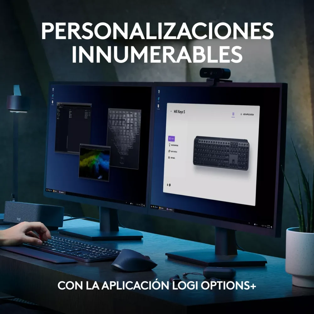 Teclado Inalámbrico Iluminado Avanzado Logitech Mx Keys S - Imagen 7