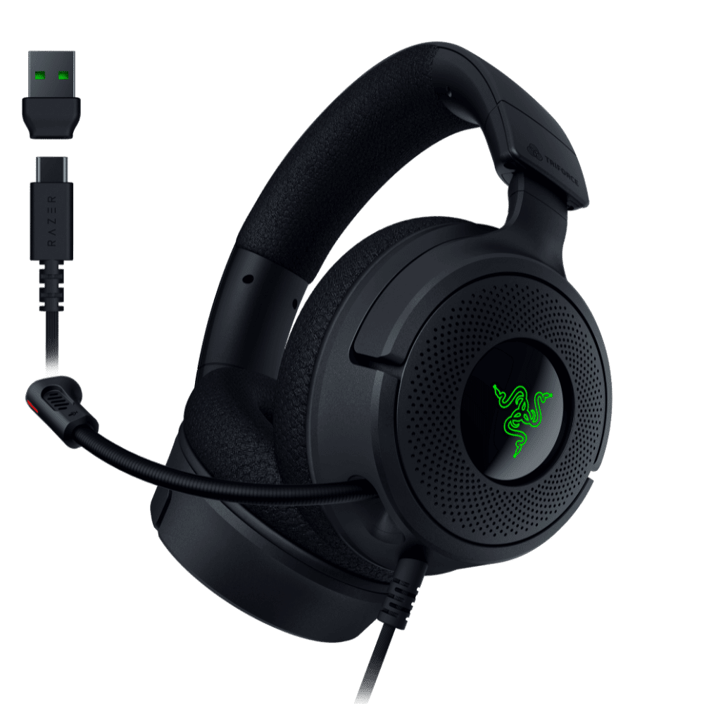 Razer Kraken V4 X Auriculares Gaming USB Negros